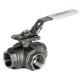 BSP 3 Way T Port Ball Valve 316 BSP 3 Way T Port Ball Valve 316