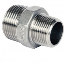 BSP Reducing Hexagon Nipple 316 to ISO 4144