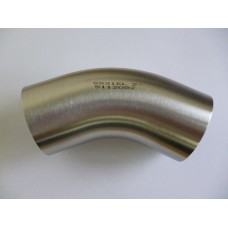 Hygienic 45 deg Bend 316 to BS4825 PART 2 (Polished)